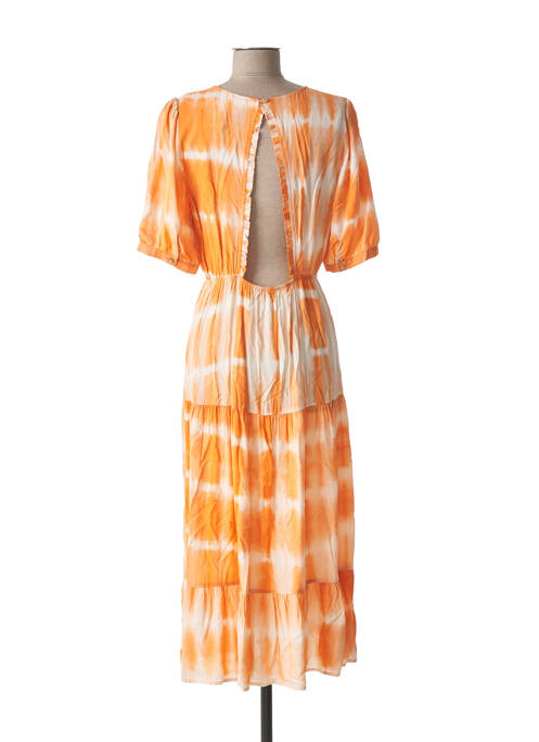 Robe longue orange GRACE & MILA pour femme