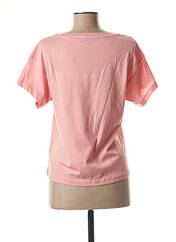 T-shirt rose WAY CUSTOM pour femme seconde vue