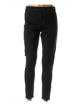 Jeans coupe slim broderie rivets taille normale noir VERO MODA femme