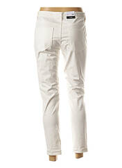 Pantalon 7/8 blanc F.A.M. pour femme seconde vue