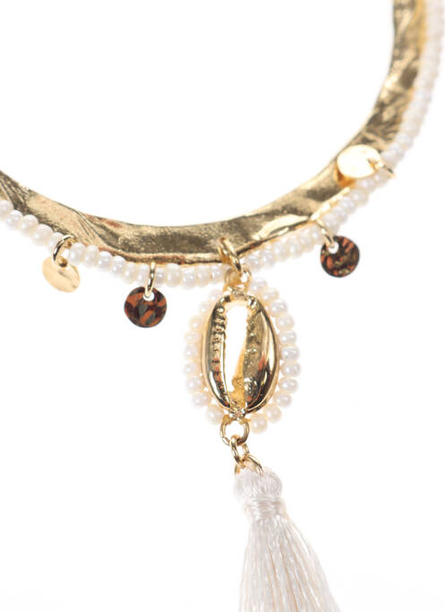 Boucles d’oreilles beige HIPANEMA pour femme