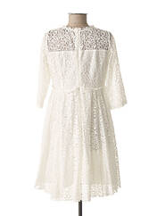 Robe courte blanc MOLLY BRACKEN pour femme seconde vue