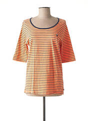 T-shirt orange MAISON SCOTCH pour femme seconde vue