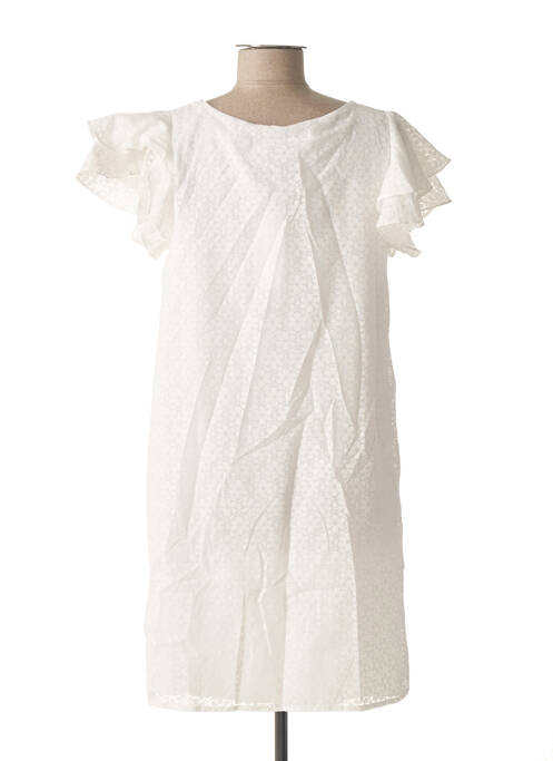 Robe courte blanc MOLLY BRACKEN pour femme