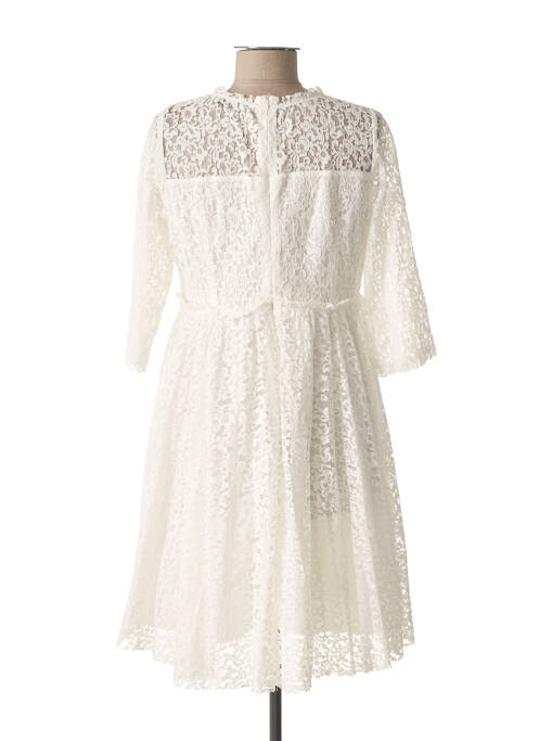 Robe courte blanc MOLLY BRACKEN pour femme