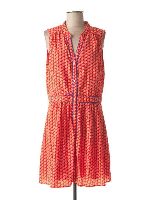 Robe mi-longue orange MOLLY BRACKEN pour femme