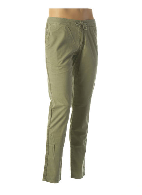 Pantalon droit vert ALBERTO pour homme
