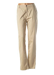 Pantalon droit beige IMPAQT pour femme seconde vue