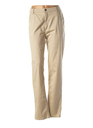 Pantalon droit beige IMPAQT pour femme