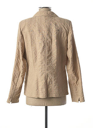 Veste casual epaulette beige PAUPORTÉ femme