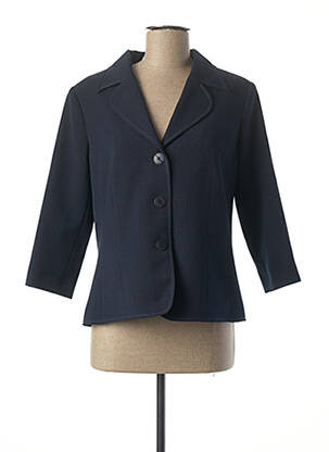 Blazer coupe cintrée bleu WEINBERG femme