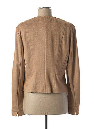 Veste casual col rond marron GERRY WEBER femme