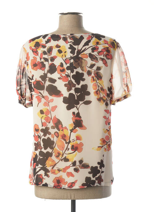Blouse manches courtes manches courtes blanc WEINBERG femme