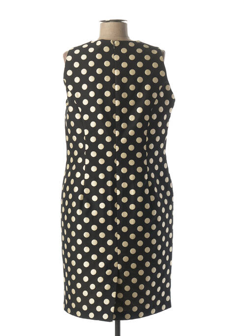 Robe mi-longue noir FRANCOISE F pour femme