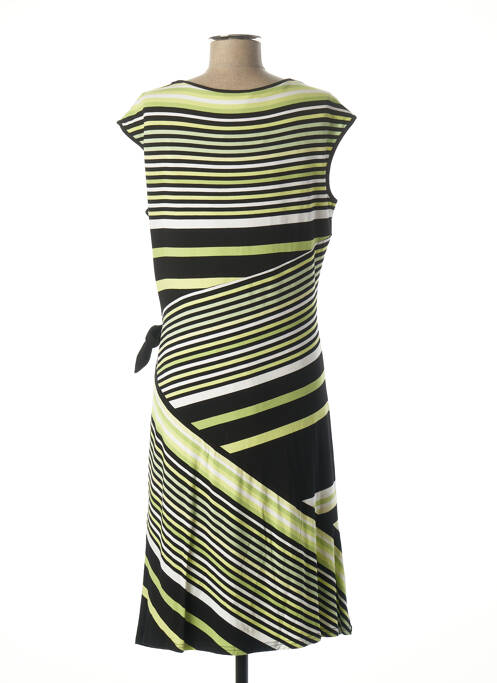 Robe mi-longue noir FRANK WALDER pour femme