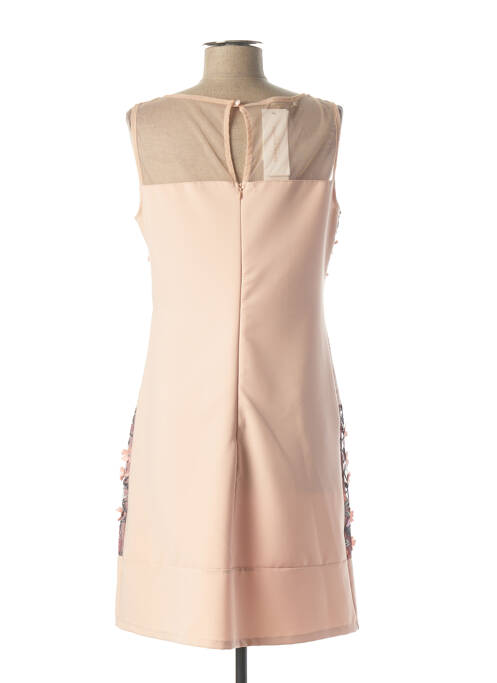 Robe mi-longue rose RINASCIMENTO pour femme