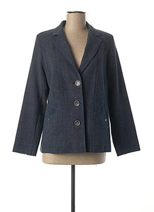 Blazer poches bleu WEINBERG femme