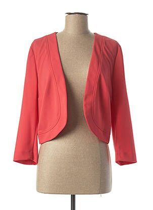 Veste casual coupe cintrée rouge WEINBERG femme