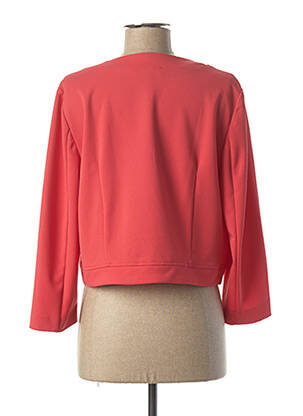 Veste casual coupe cintrée rouge WEINBERG femme
