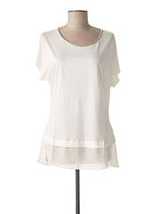 T-shirt blanc GERRY WEBER pour femme seconde vue