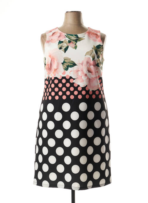 Robe mi-longue rose KITANA pour femme