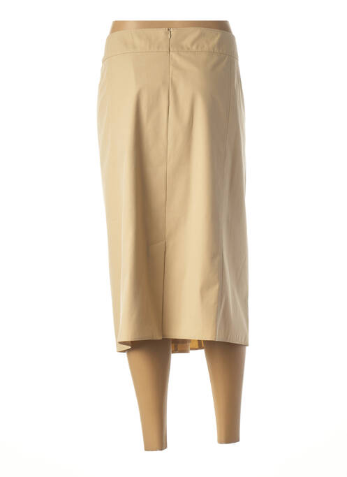 Jupe longue beige FRANK WALDER pour femme