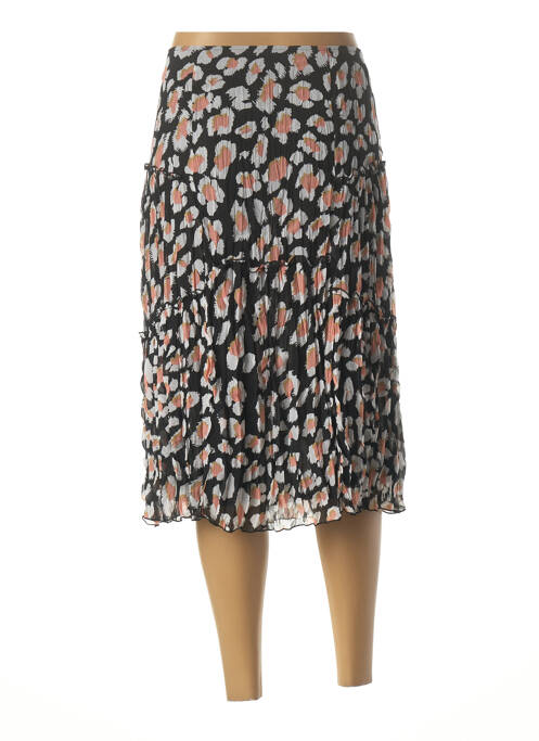 Jupe mi-longue noir FRANK WALDER pour femme