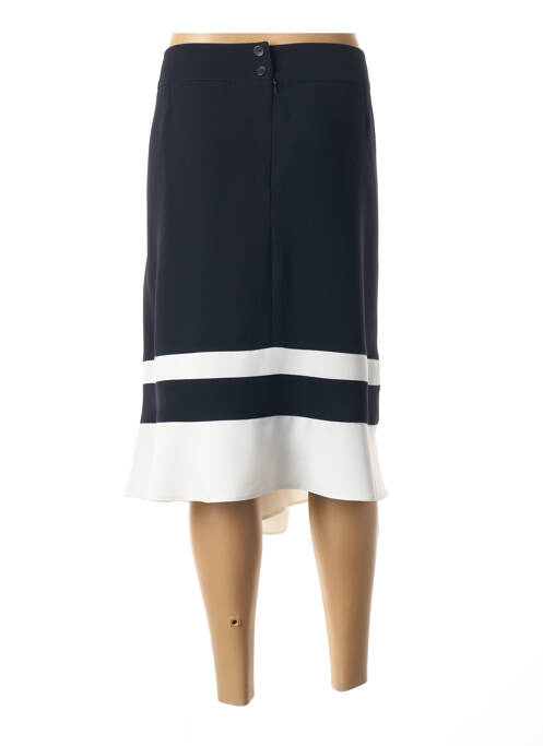 Jupe mi-longue bleu ANNE KELLY pour femme