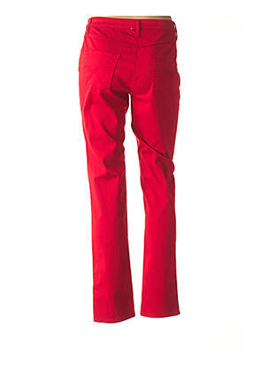 Pantalon slim stretch taille normale rouge PAUPORTÉ femme