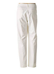 Pantalon droit beige WEINBERG pour femme seconde vue