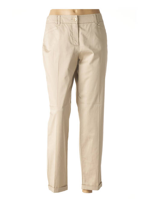 Pantalon 7/8 beige GERRY WEBER pour femme