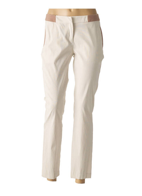 Pantalon 7/8 beige WEINBERG pour femme