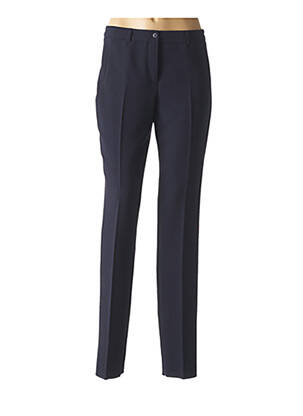 Pantalon slim taille haute taille haute bleu PAUPORTÉ femme