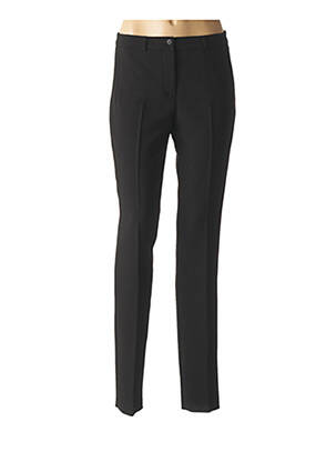 Pantalon slim taille haute taille haute noir PAUPORTÉ femme