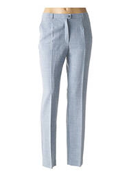 Pantalon slim taille élastique bleu WEINBERG femme