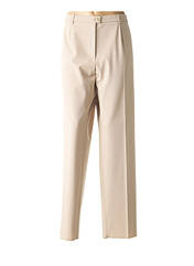 Pantalon droit beige K'TENDANCES pour femme seconde vue