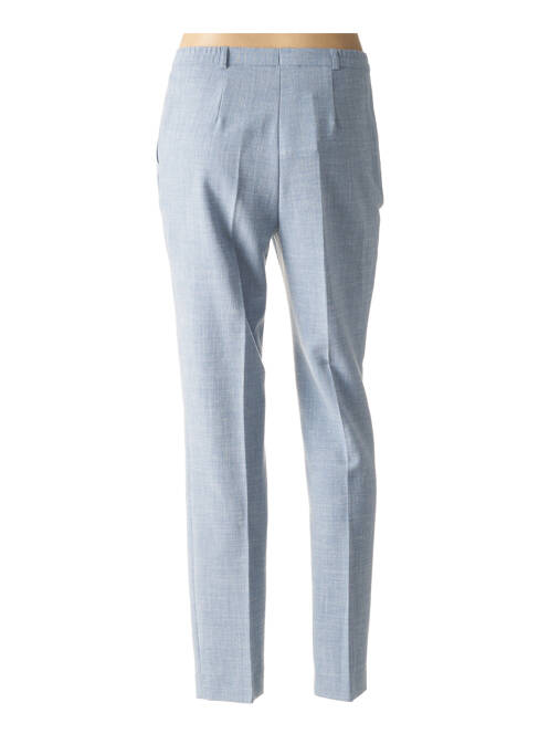Pantalon slim taille élastique bleu WEINBERG femme
