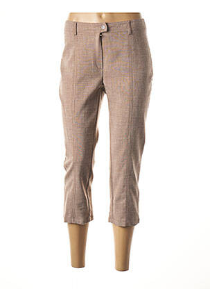 Pantacourt taille normale taille normale marron WEINBERG femme