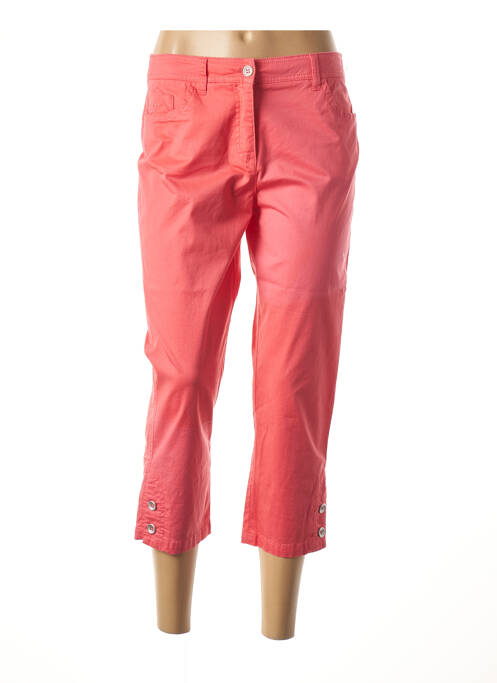 Pantacourt rose BRANDTEX pour femme