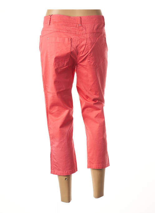 Pantacourt rose BRANDTEX pour femme