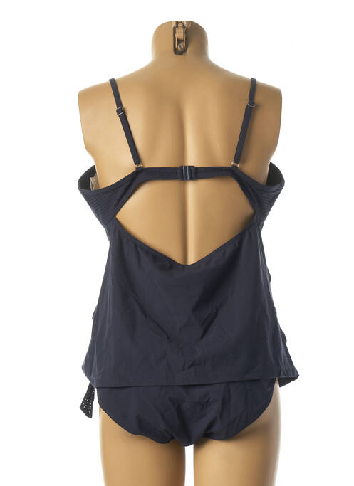 Maillot de bain maternité bleu CACHE COEUR femme