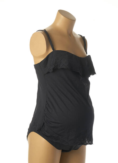 Maillot de bain maternité noir CACHE COEUR pour femme