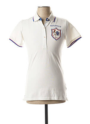 Polo blanc RUCKFIELD pour femme