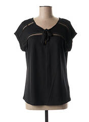 T-shirt noir GEISHA pour femme seconde vue