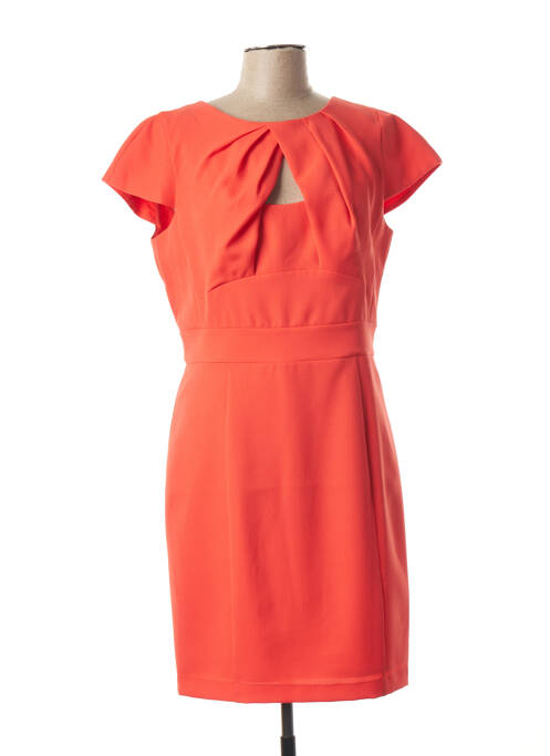 Robe mi-longue orange SINEQUANONE pour femme