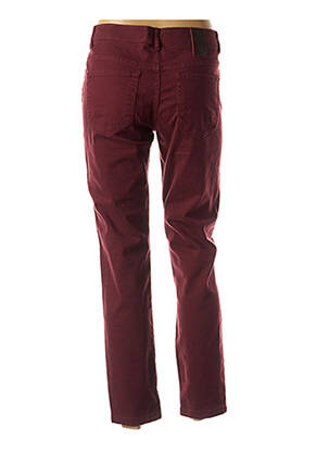 Jeans coupe droite sélection denim taille normale rouge IKKS femme