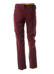 Jeans coupe droite rouge IKKS pour femme seconde vue