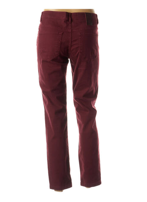 Jeans coupe droite rouge IKKS pour femme