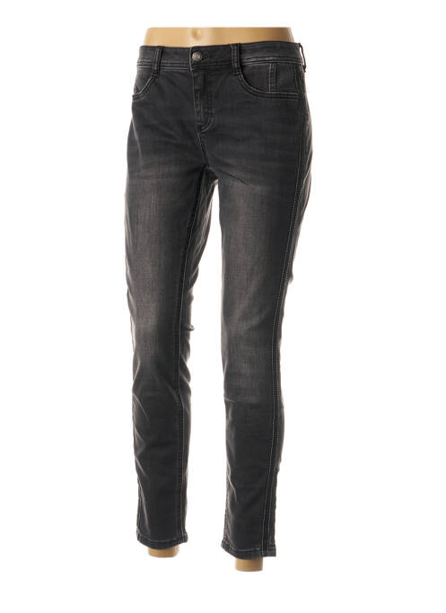 Jeans coupe slim gris STREET ONE pour femme