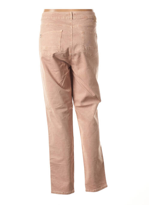 Pantalon droit rose EVA KAYAN pour femme